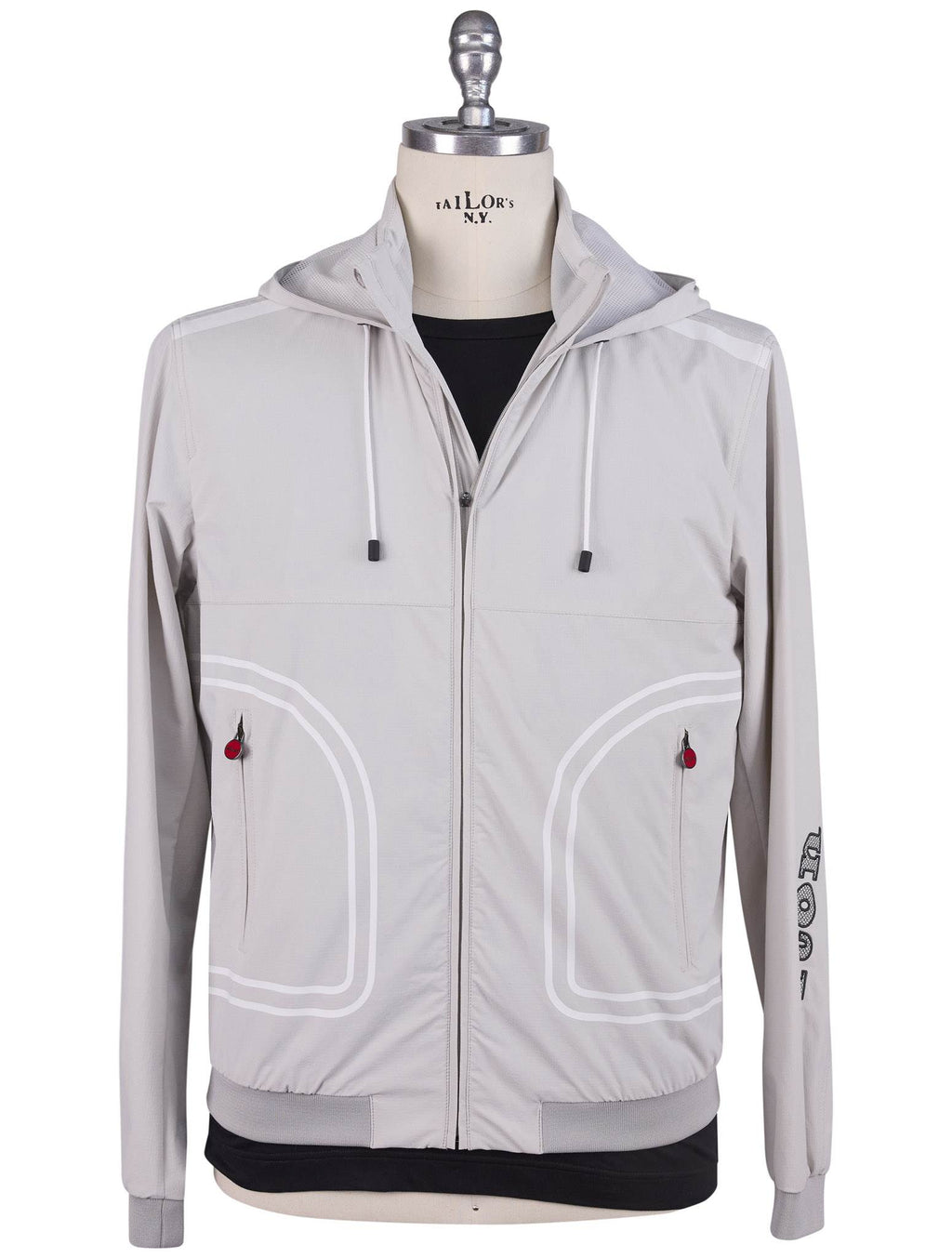 Kiton Gray Pa Ea Coat