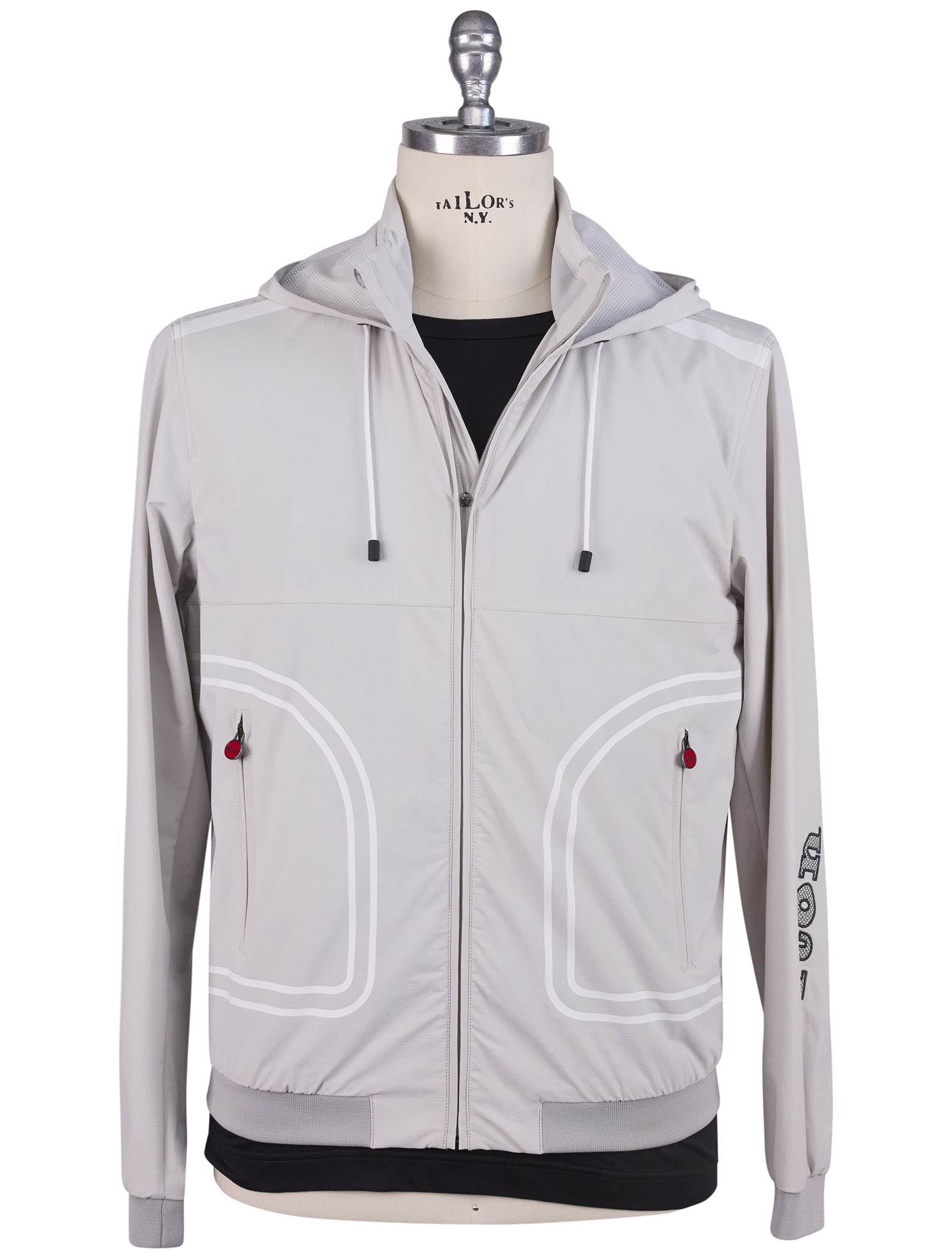 Kiton Gray Pa Ea Coat