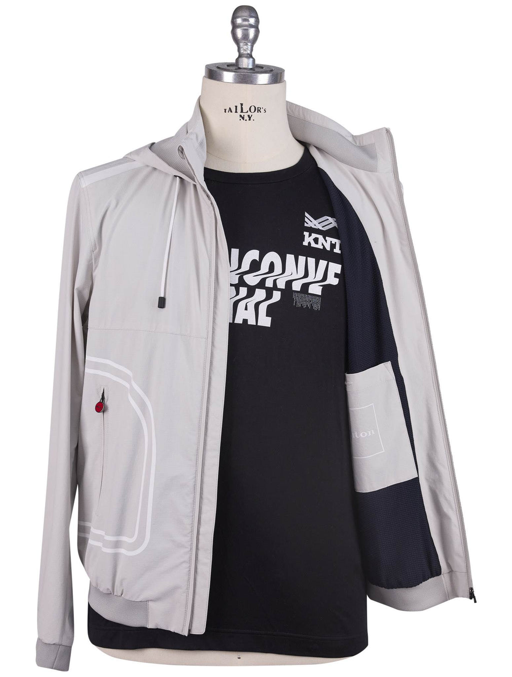 Kiton Gray Pa Ea Coat - view 3