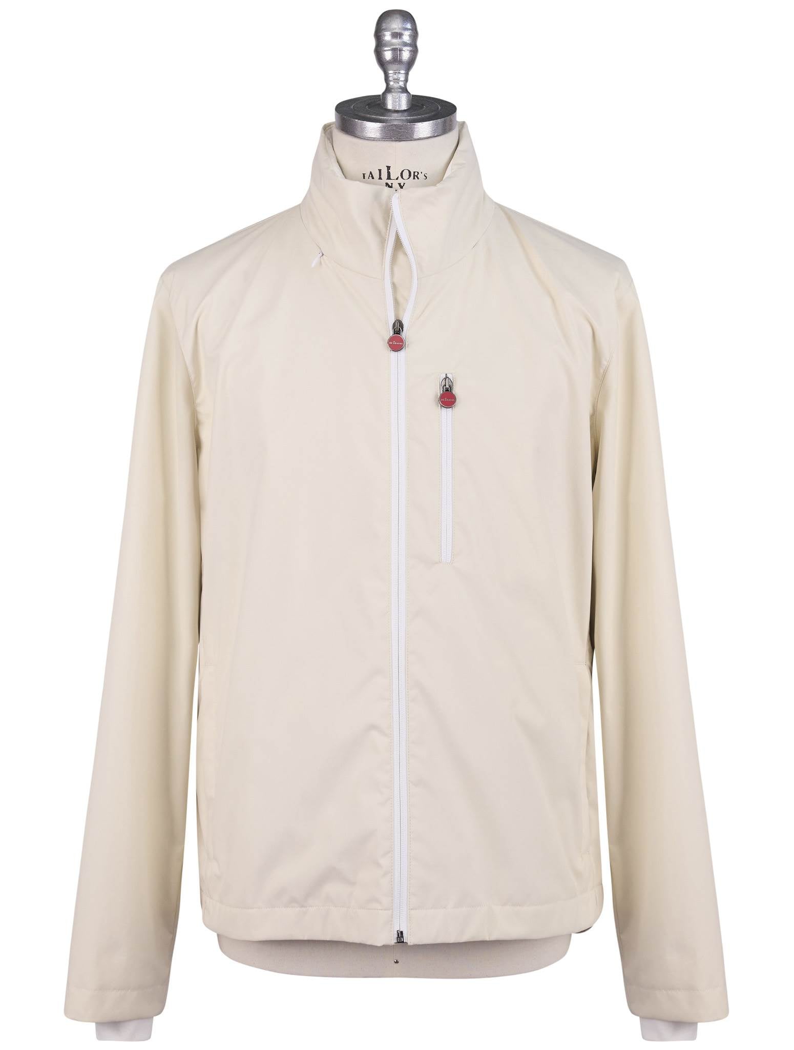 Kiton White Pa Pl Coat White - view 4