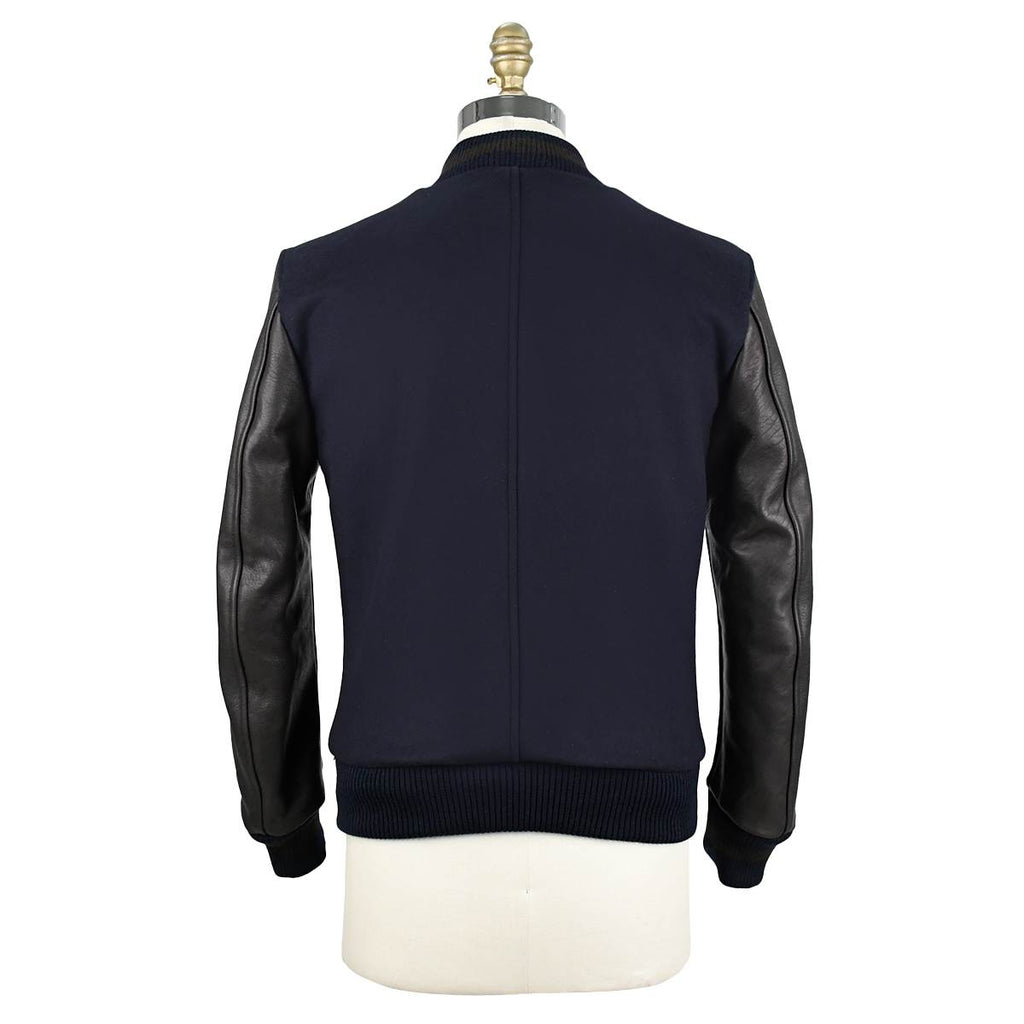 Kiton Blue Brown Virgin Wool Pa Coat - view 5