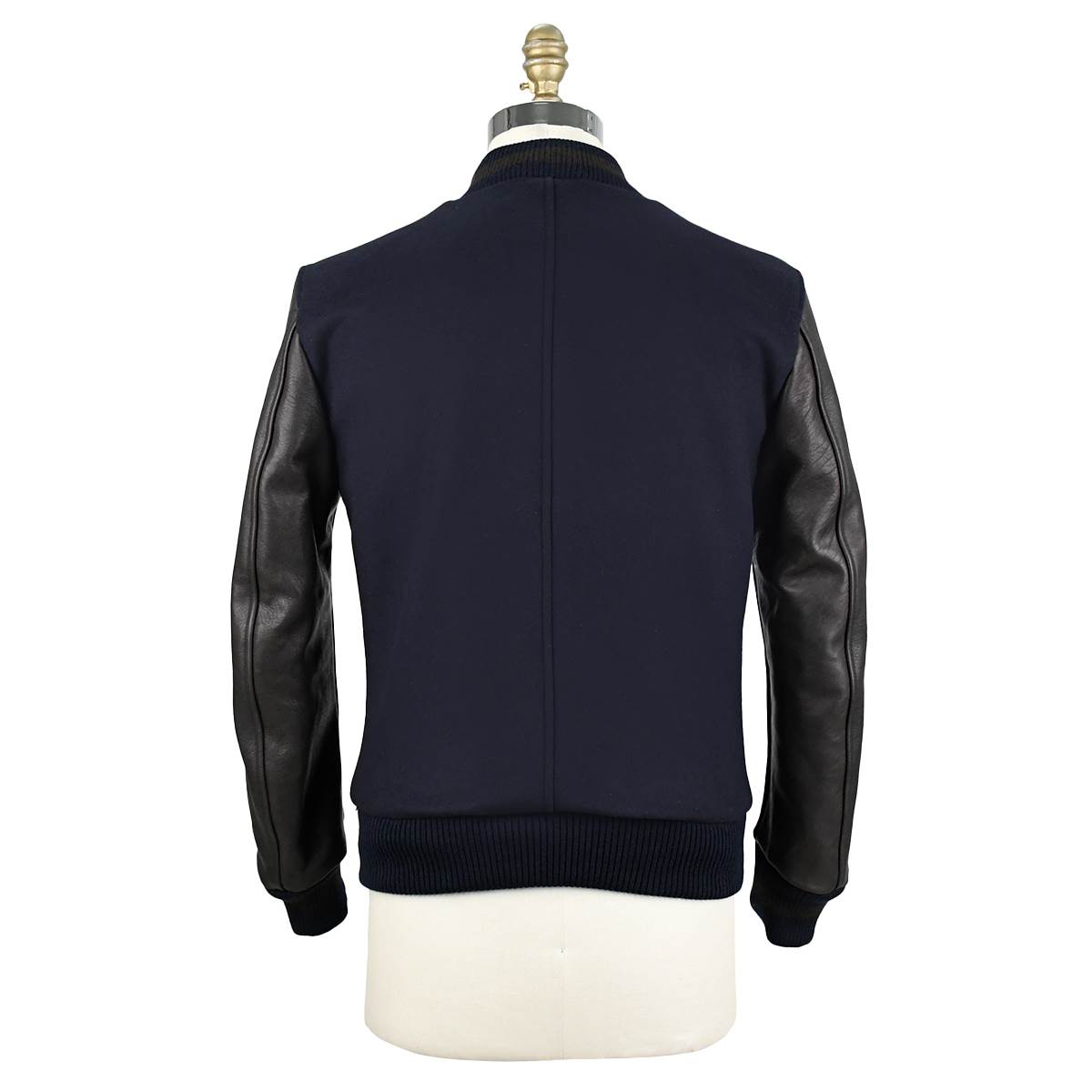 Kiton Blue Brown Virgin Wool Pa Coat - view 5