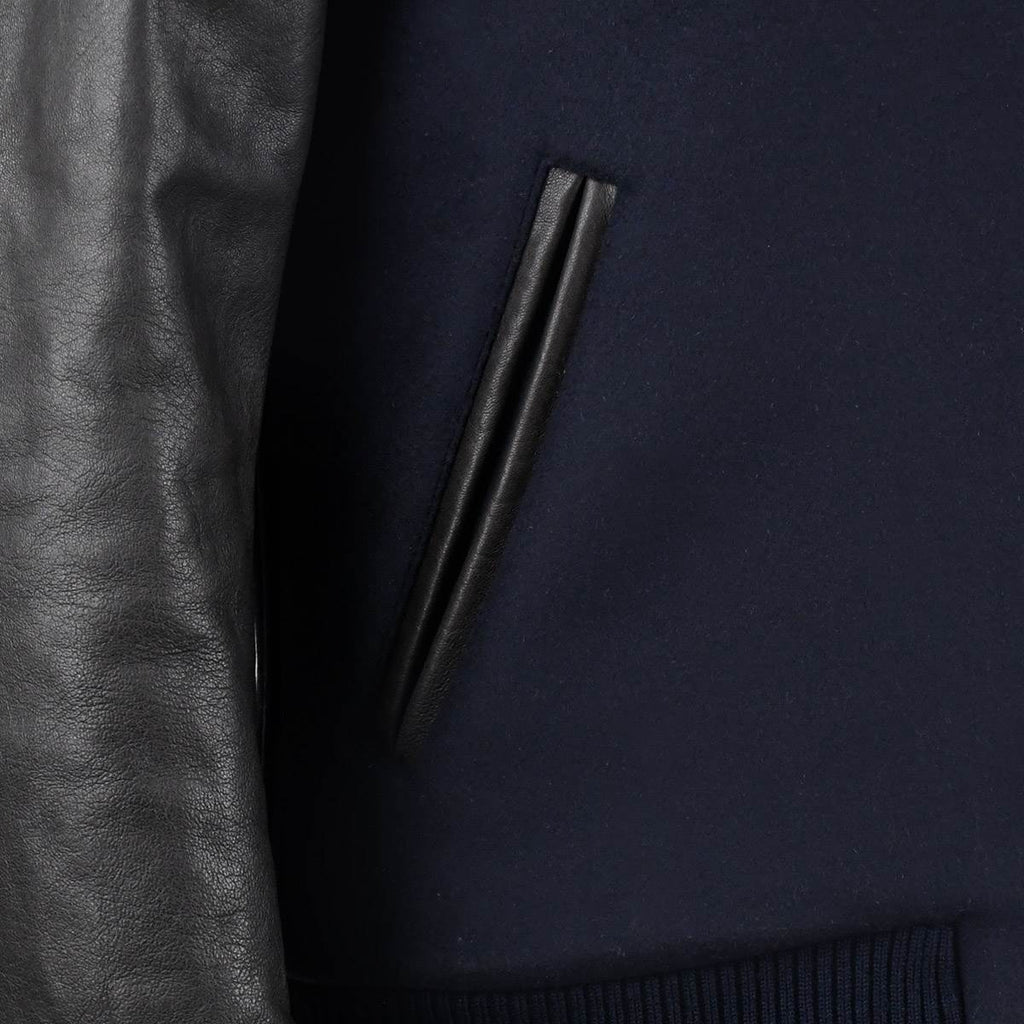 Kiton Blue Brown Virgin Wool Pa Coat - view 7