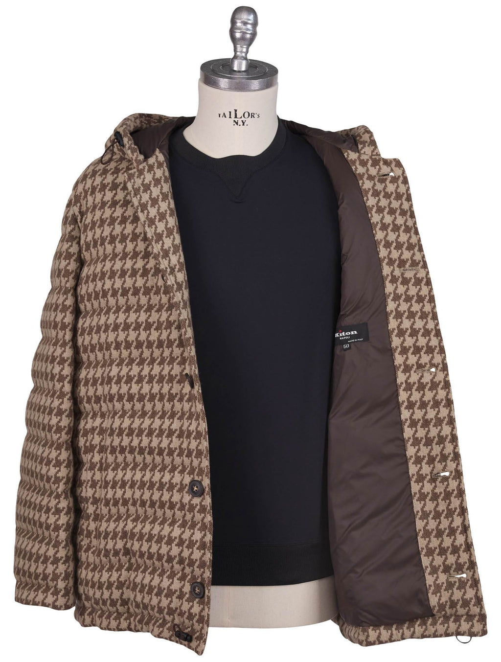 Kiton Beige Brown Cashmere Tracksuit - view 5