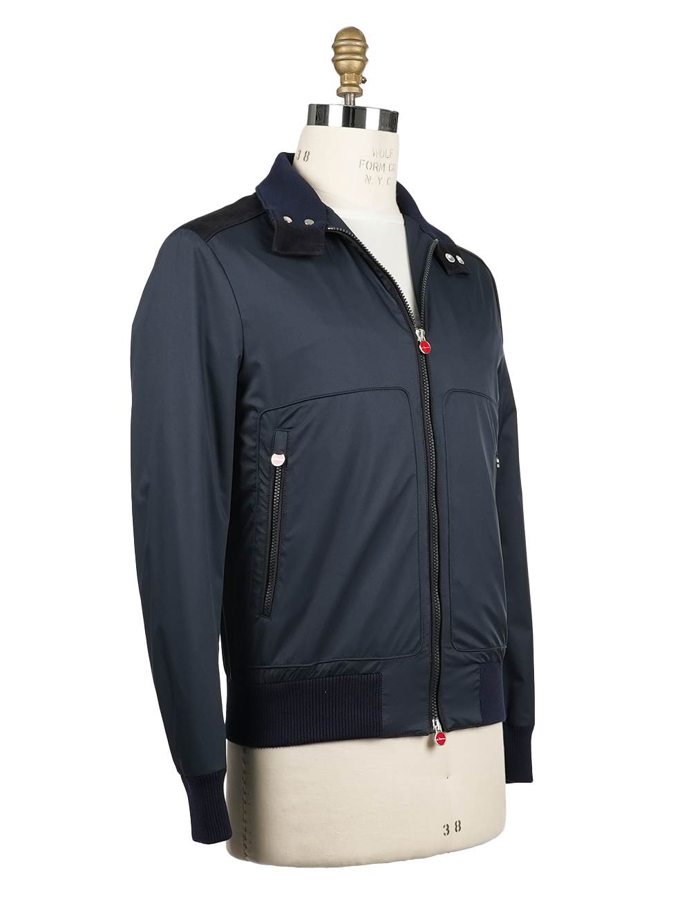Kiton Blue Pl Coat Blue - view 2