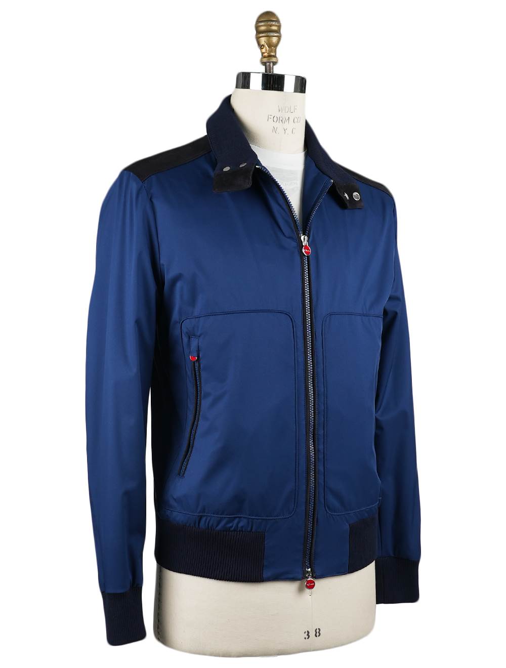 Kiton Blue Pl Coat Blue - view 2