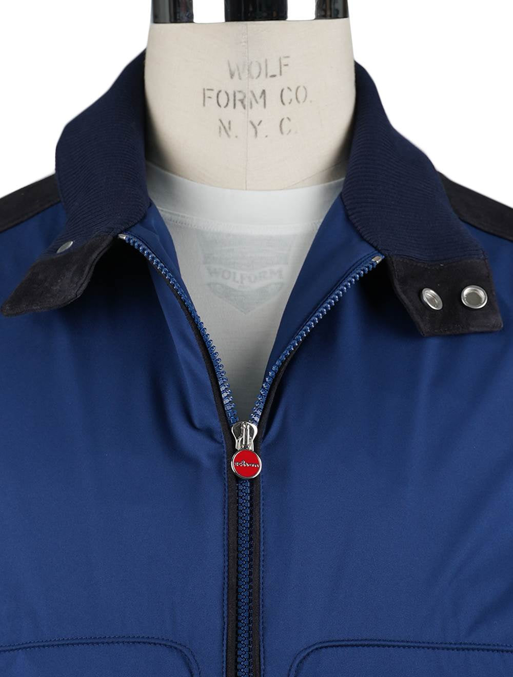 Kiton Blue Pl Coat Blue - view 4