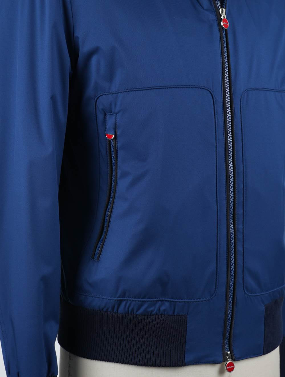 Kiton Blue Pl Coat Blue - view 5