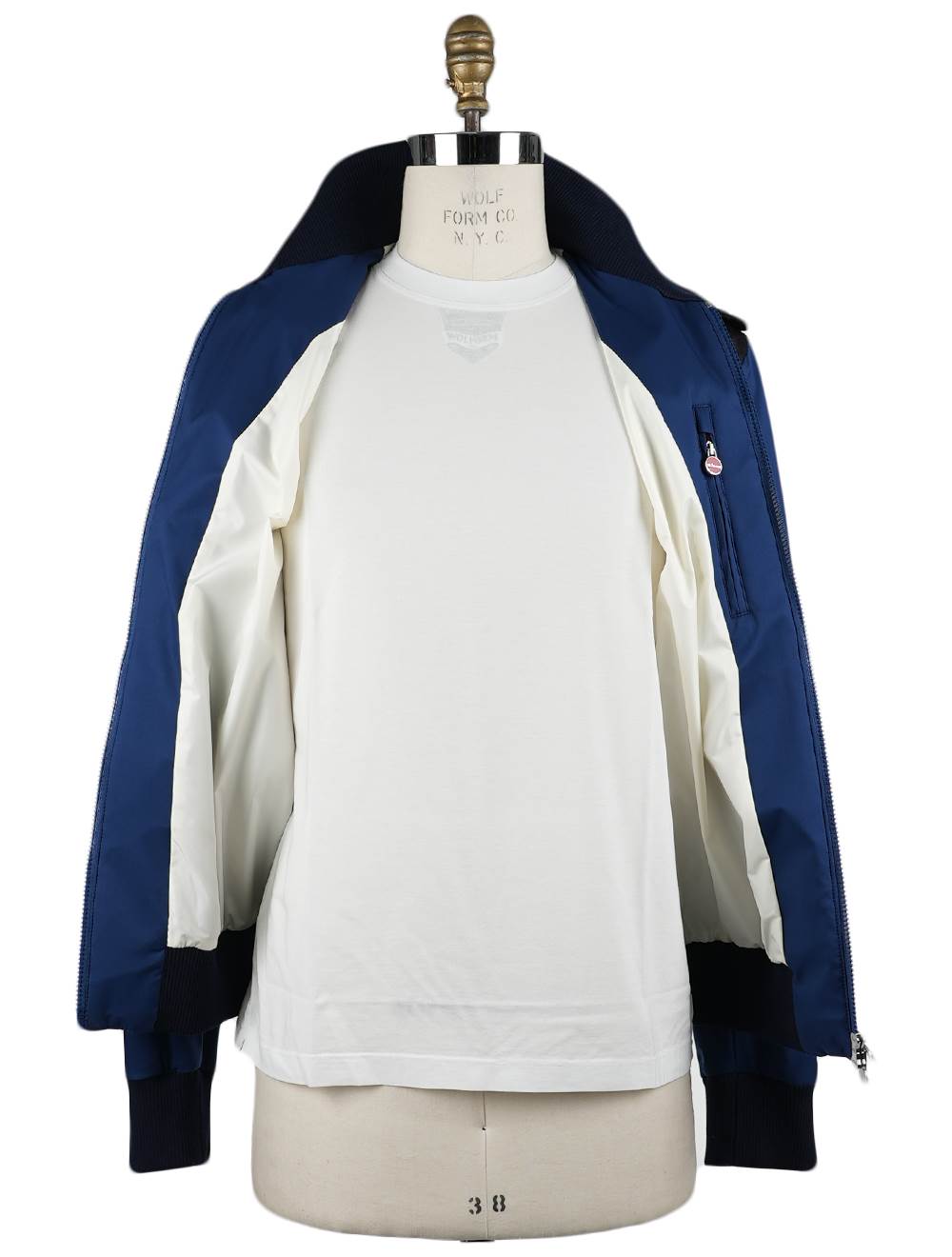Kiton Blue Pl Coat Blue - view 3