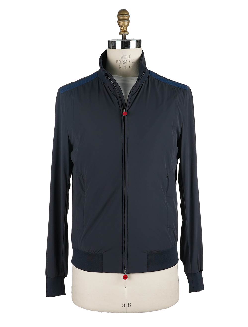 Kiton Blue Navy Pa Ea Coat
