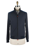 Kiton Blue Navy Pa Ea Coat