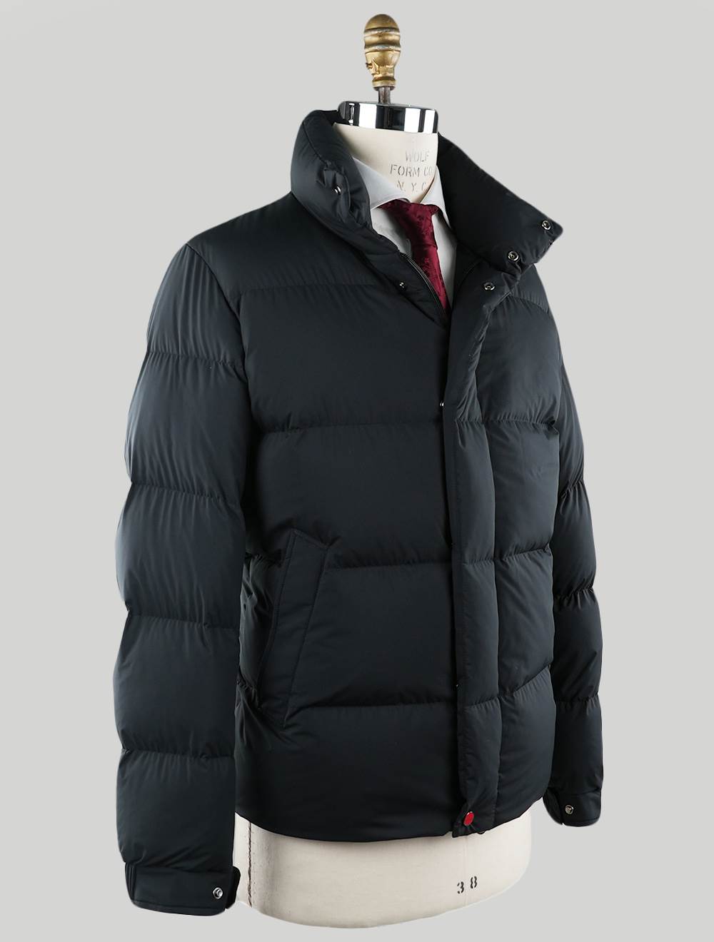 Kiton Black Pa Pu Coat - view 2
