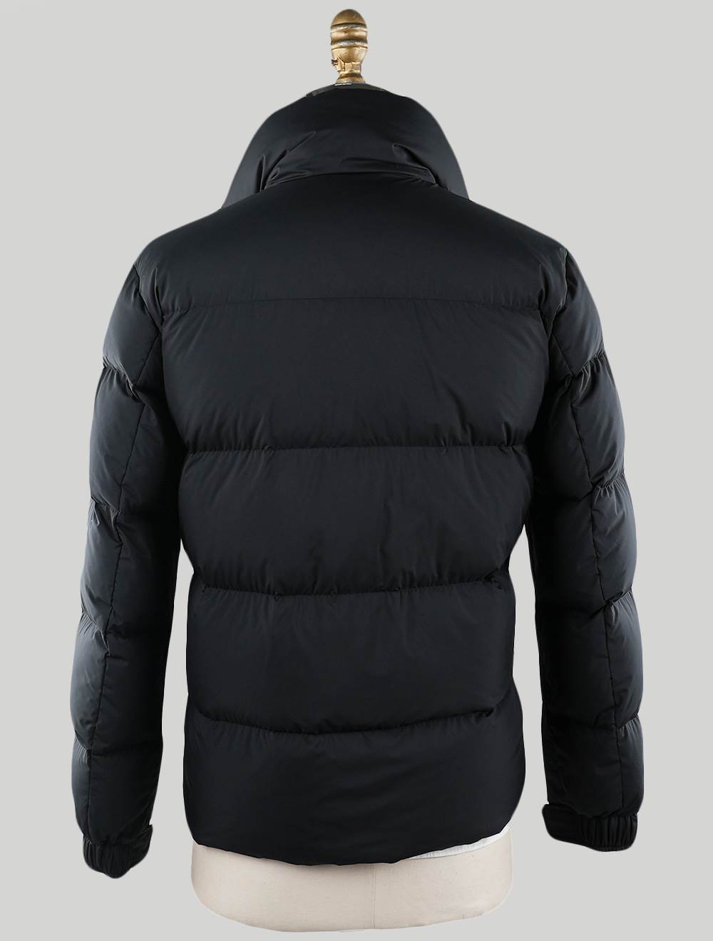 Kiton Black Pa Pu Coat - view 3