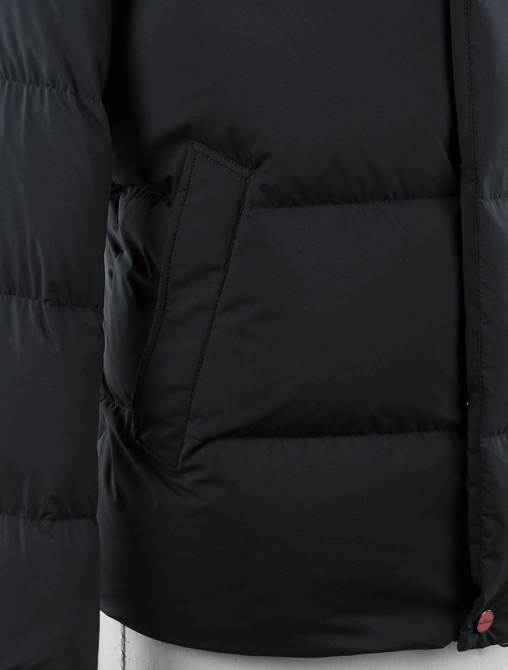 Kiton Black Pa Pu Coat - view 5