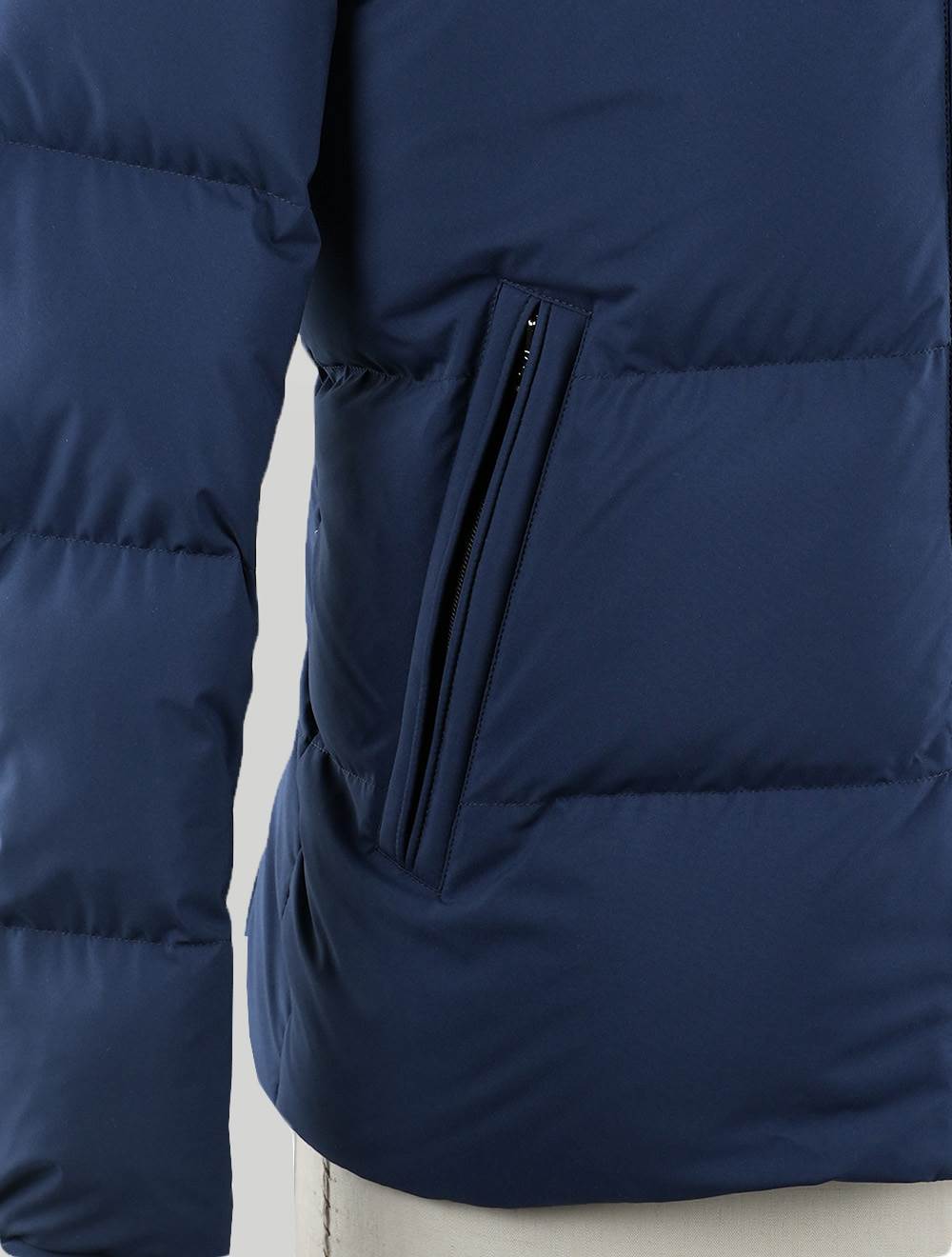 Kiton Blue Pl Coat Blue - view 4