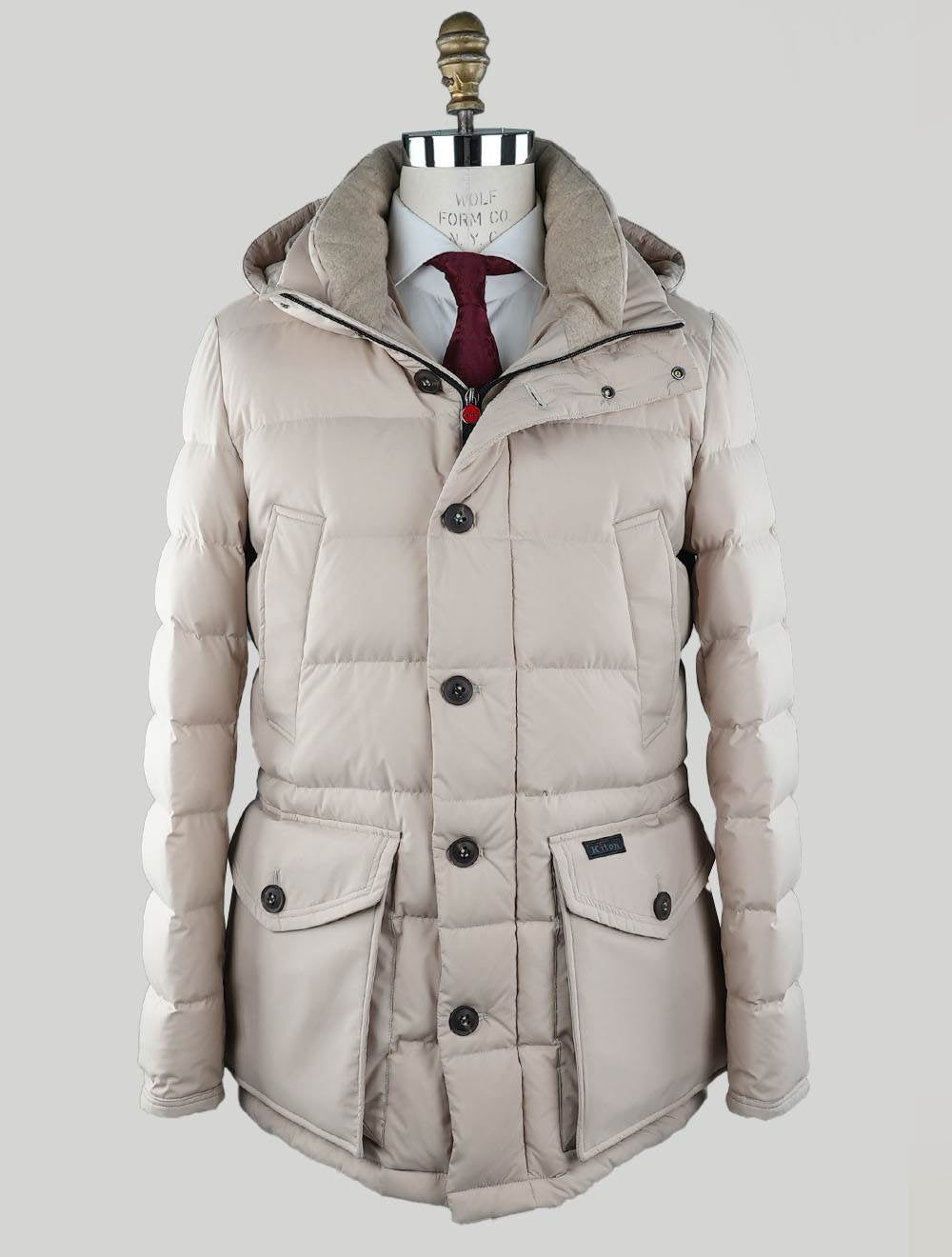 Kiton Beige Pl Coat