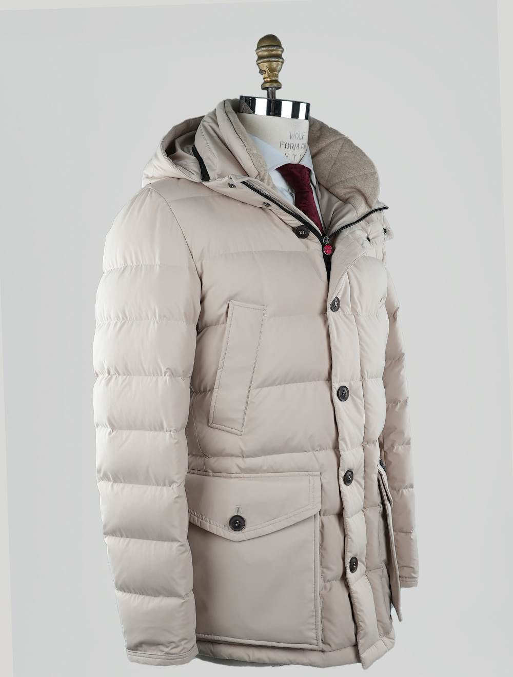 Kiton Beige Pl Coat - view 2