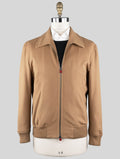 Kiton Beige Vicuna Perù Coat