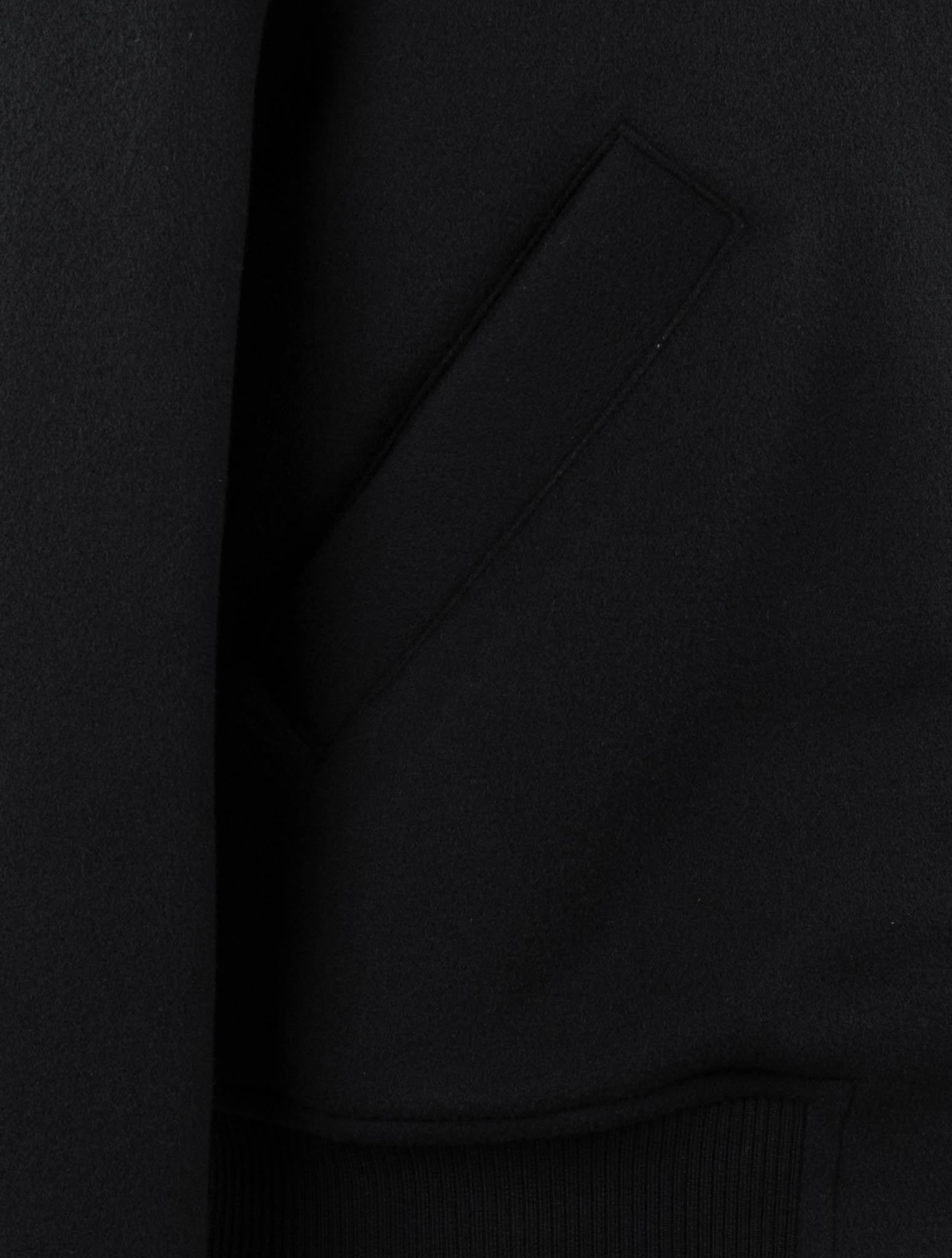 Kiton Black Virgin Wool Cashmere Coat - view 3