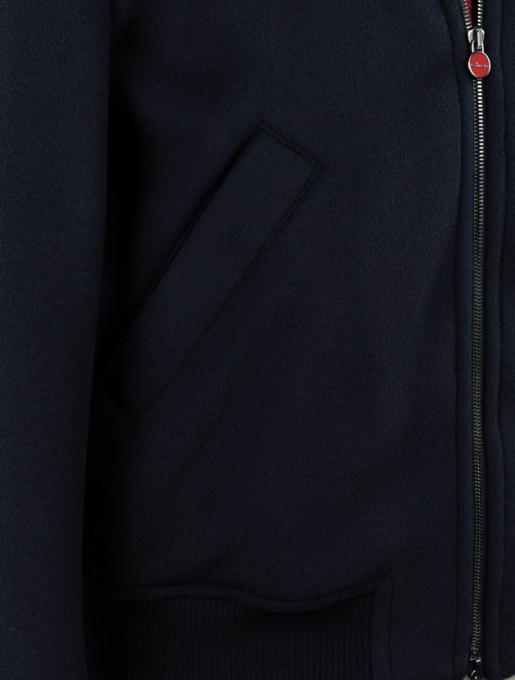 Kiton Blue Virgin Wool Cashmere Coat - view 4