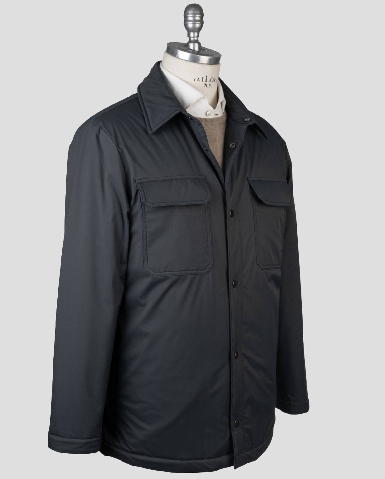 Kiton Green Pl Coat Green - view 2