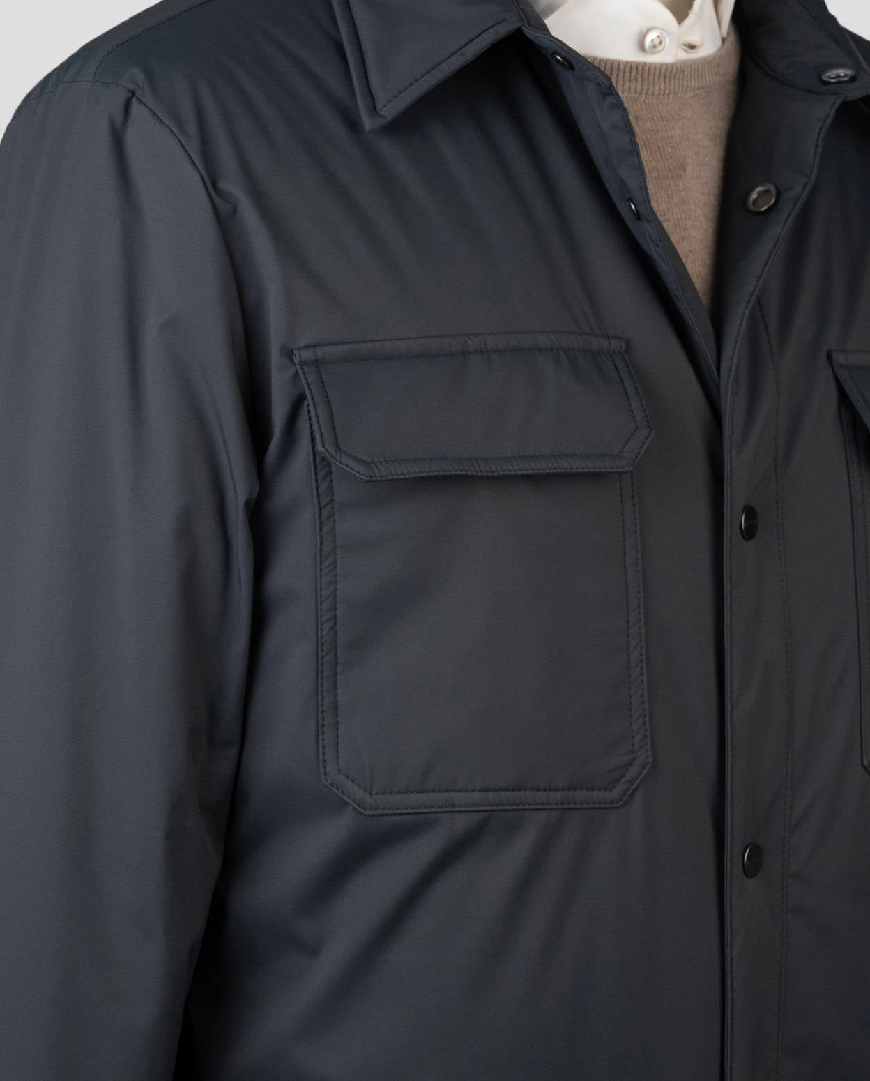 Kiton Green Pl Coat Green - view 8