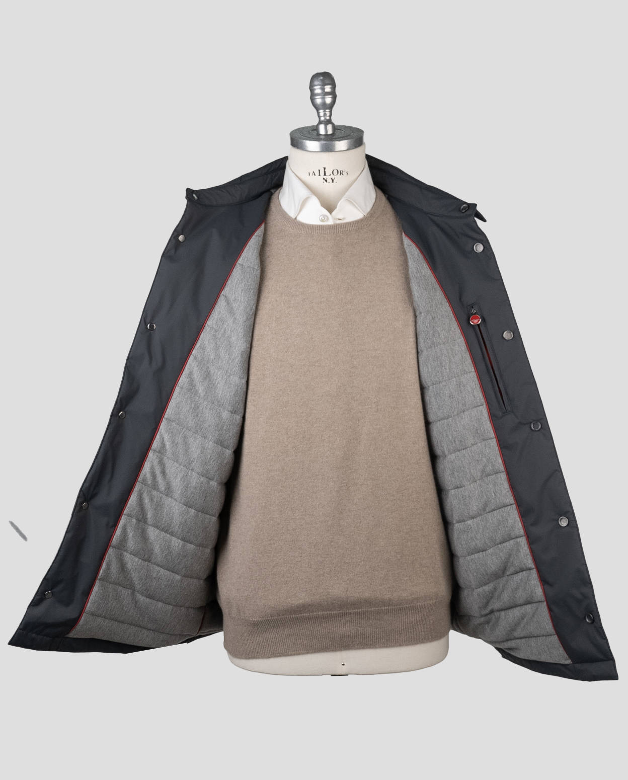 Kiton Green Pl Coat Green - view 4