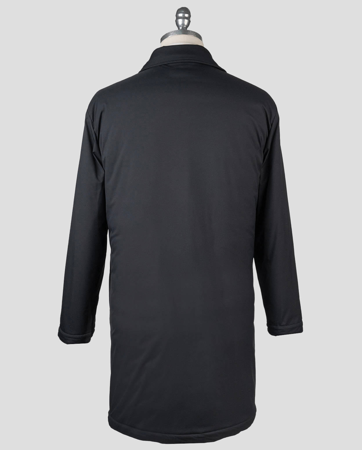 Kiton Black Pl Coat Black - view 9