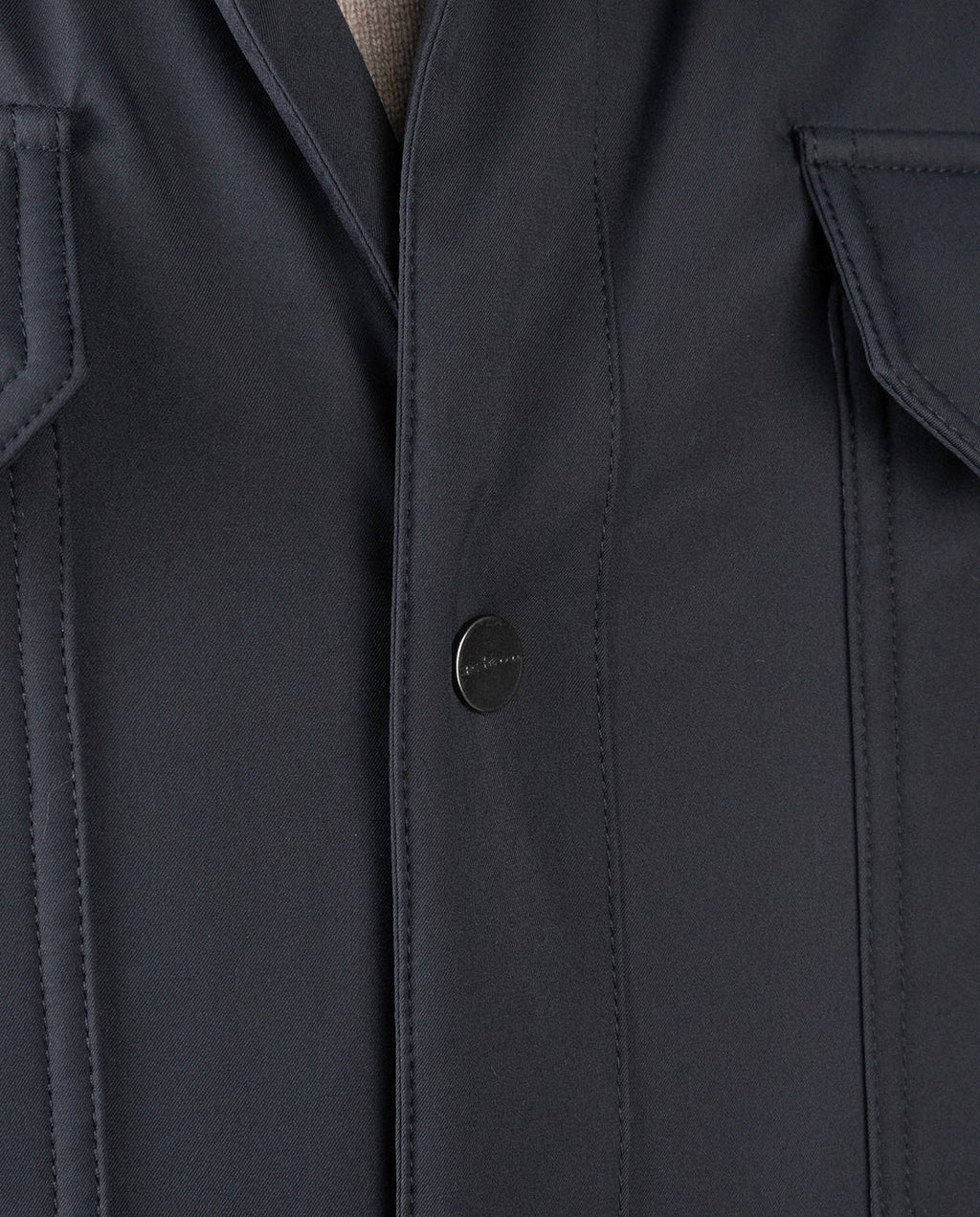 Kiton Black Pl Coat Black - view 3