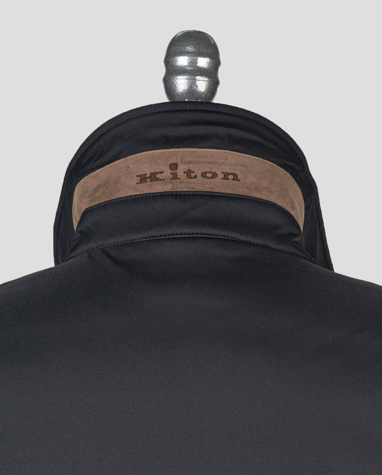 Kiton Black Pl Coat Black - view 5