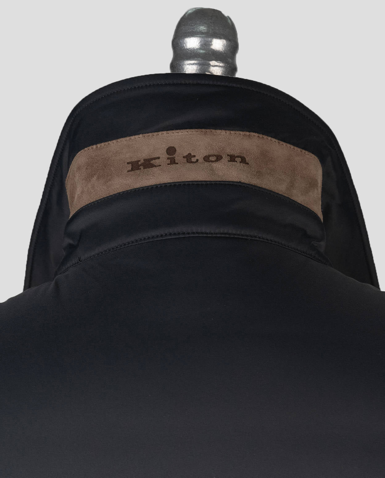 Kiton Black Pl Coat Black - view 5
