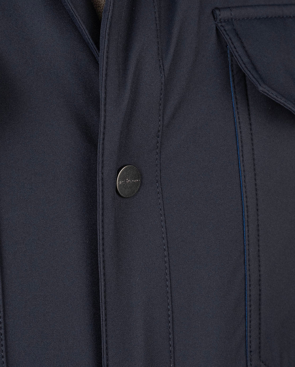Kiton Blue Pl Coat Blue - view 9