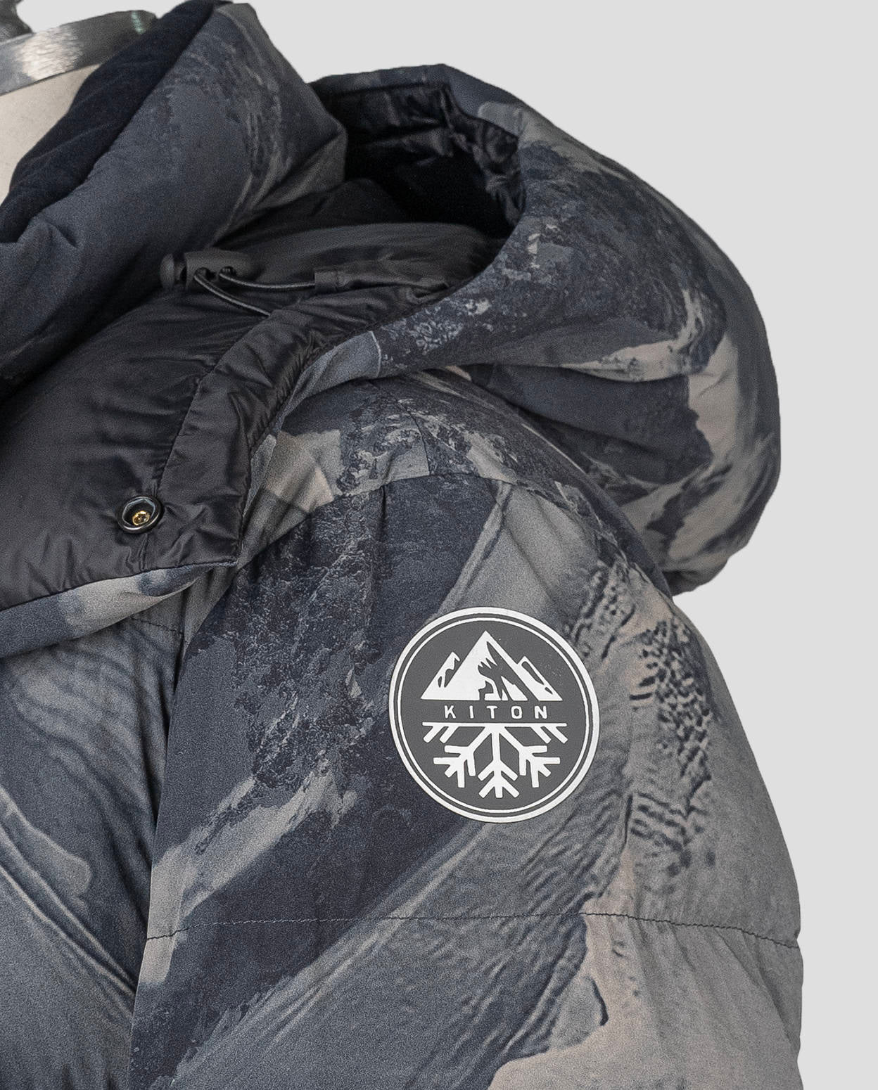 Kiton Dark Gray Pa Ea Coat - view 7