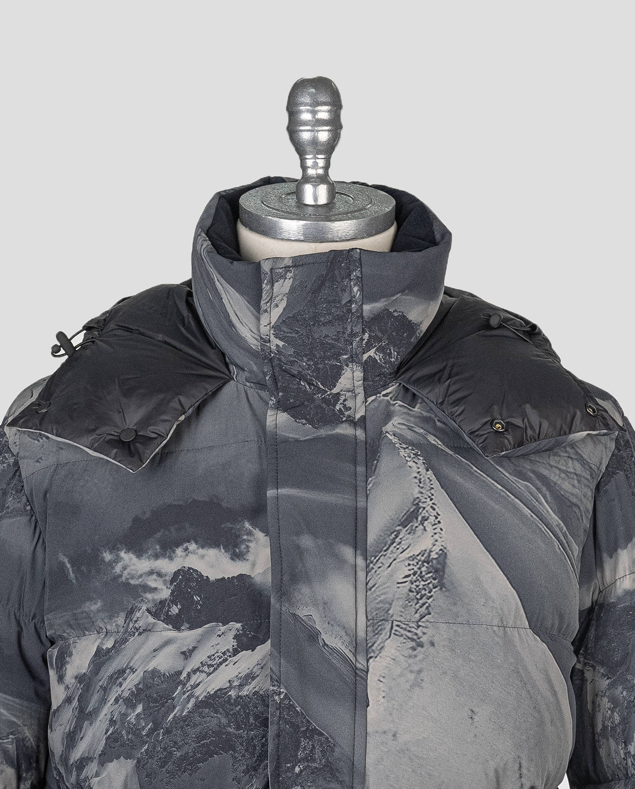 Kiton Dark Gray Pa Ea Coat - view 3
