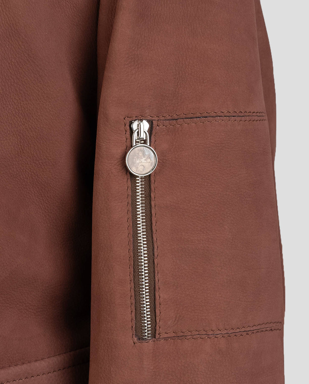 Kiton Leather Vicuna Perù Cashmere Coat - view 5