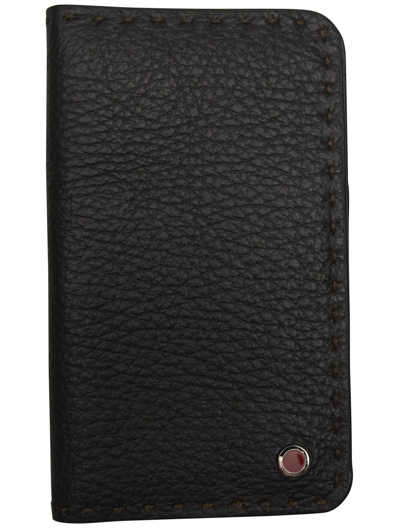 Kiton Brown Leather Wallet