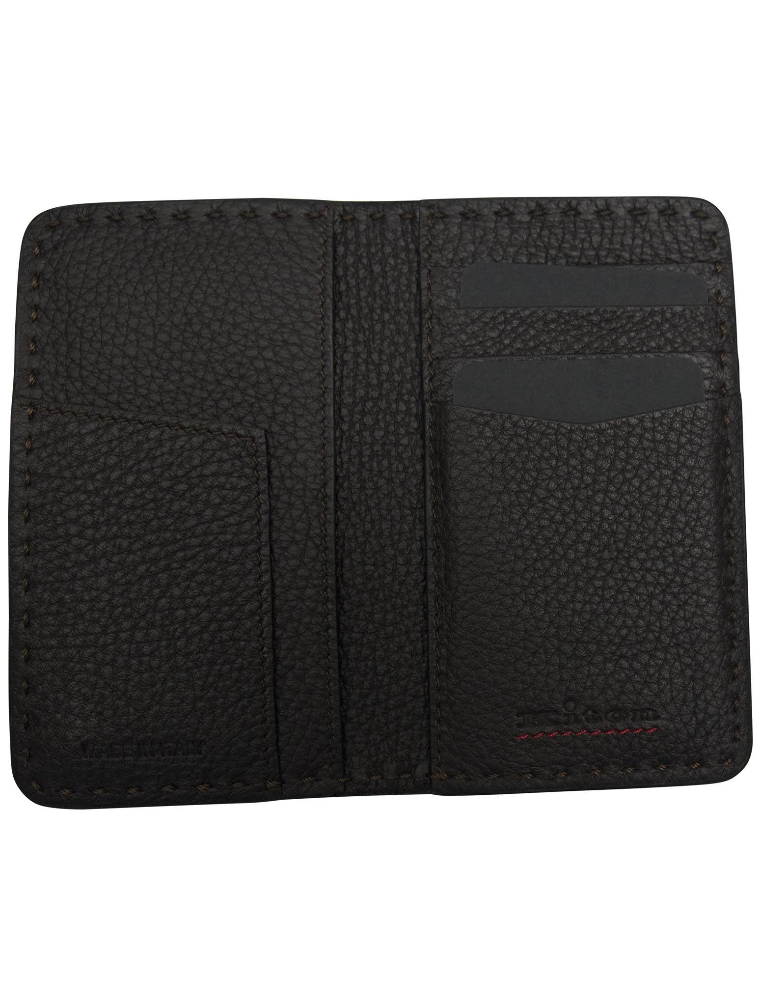 Kiton Brown Leather Wallet 3